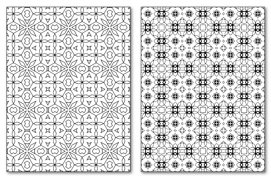 25 Rectangular Patterns Sample