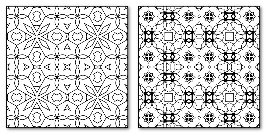 25 Square Patterns Sample